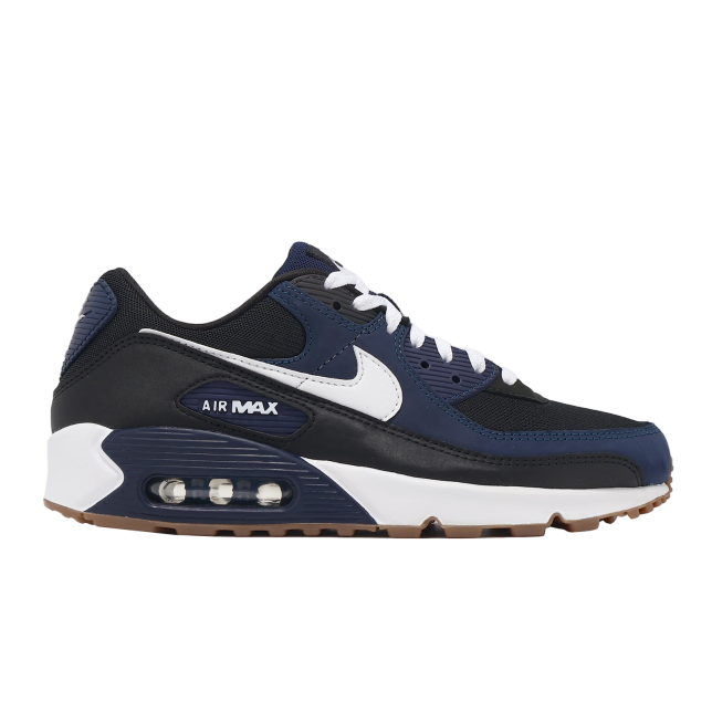 Nike Air Max 90 Midnight Navy / Gum Medium Brown - Image 5