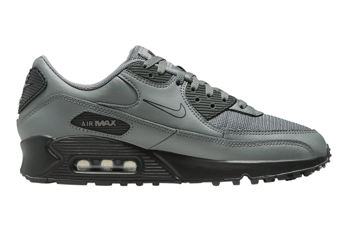 Nike Air Max 90 Multi Swoosh Grey - Image 3
