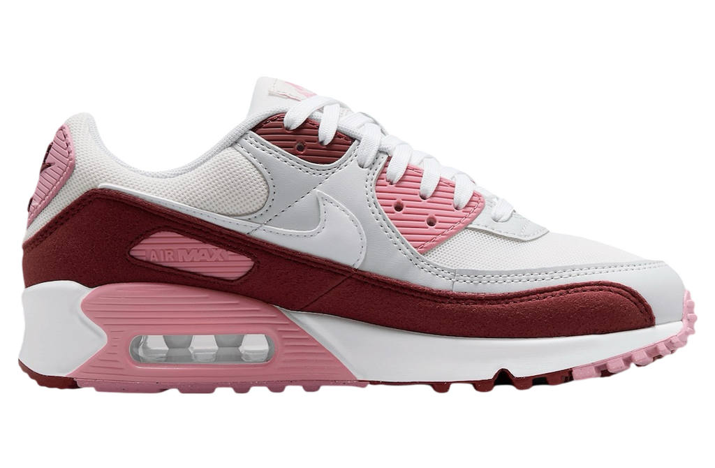 Nike Air Max 90 Neapolitan Dark Team Red / Platinum Tint - Image 2