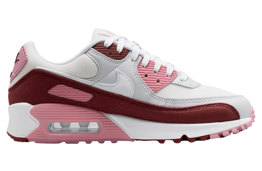 Nike Air Max 90 Neapolitan Dark Team Red / Platinum Tint - Image 2