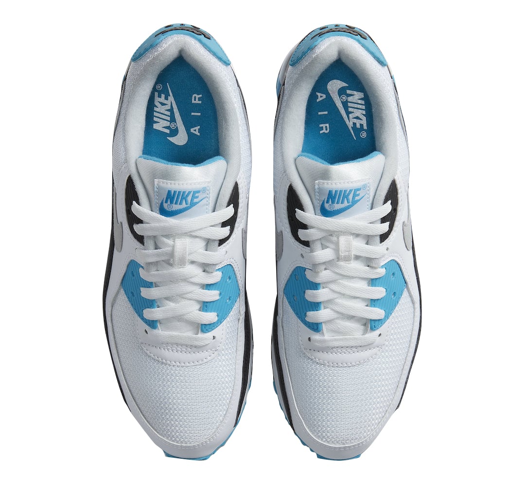 Nike Air Max 90 OG Laser Blue 2020 - Image 4