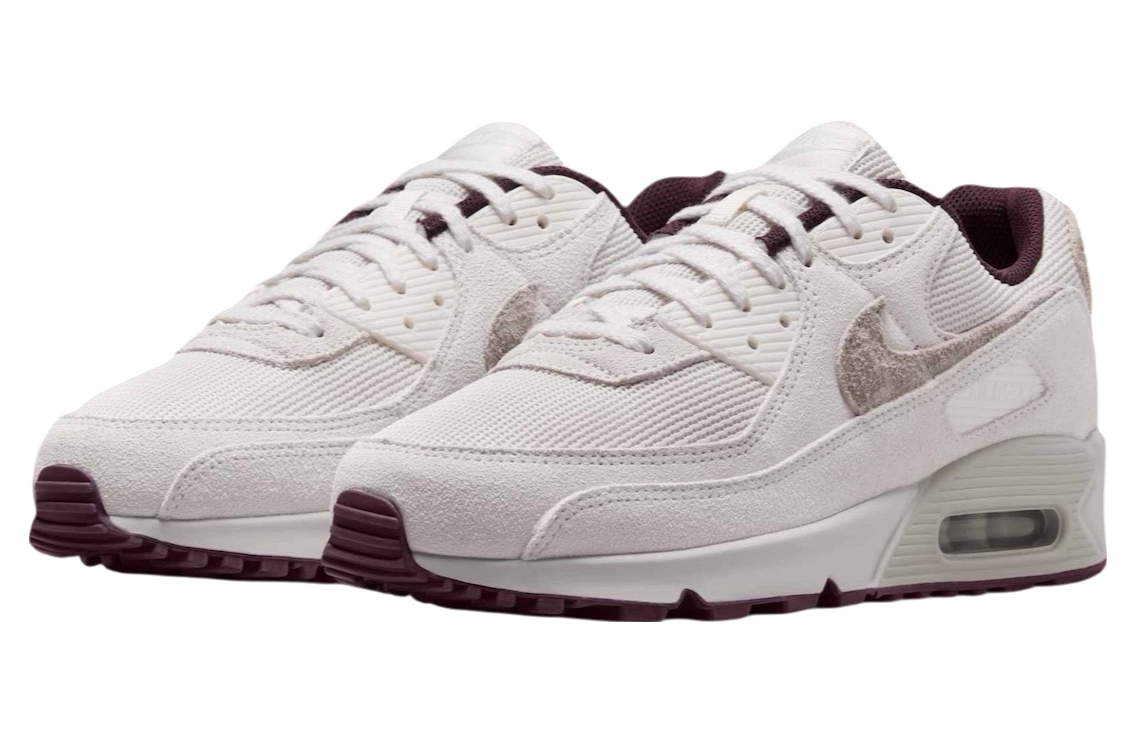 Nike Air Max 90 Phantom / Burgundy Crush - Image 2
