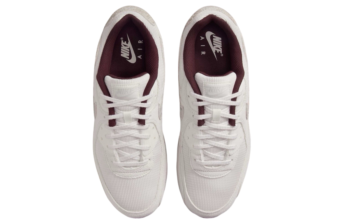 Nike Air Max 90 Phantom / Burgundy Crush - Image 4