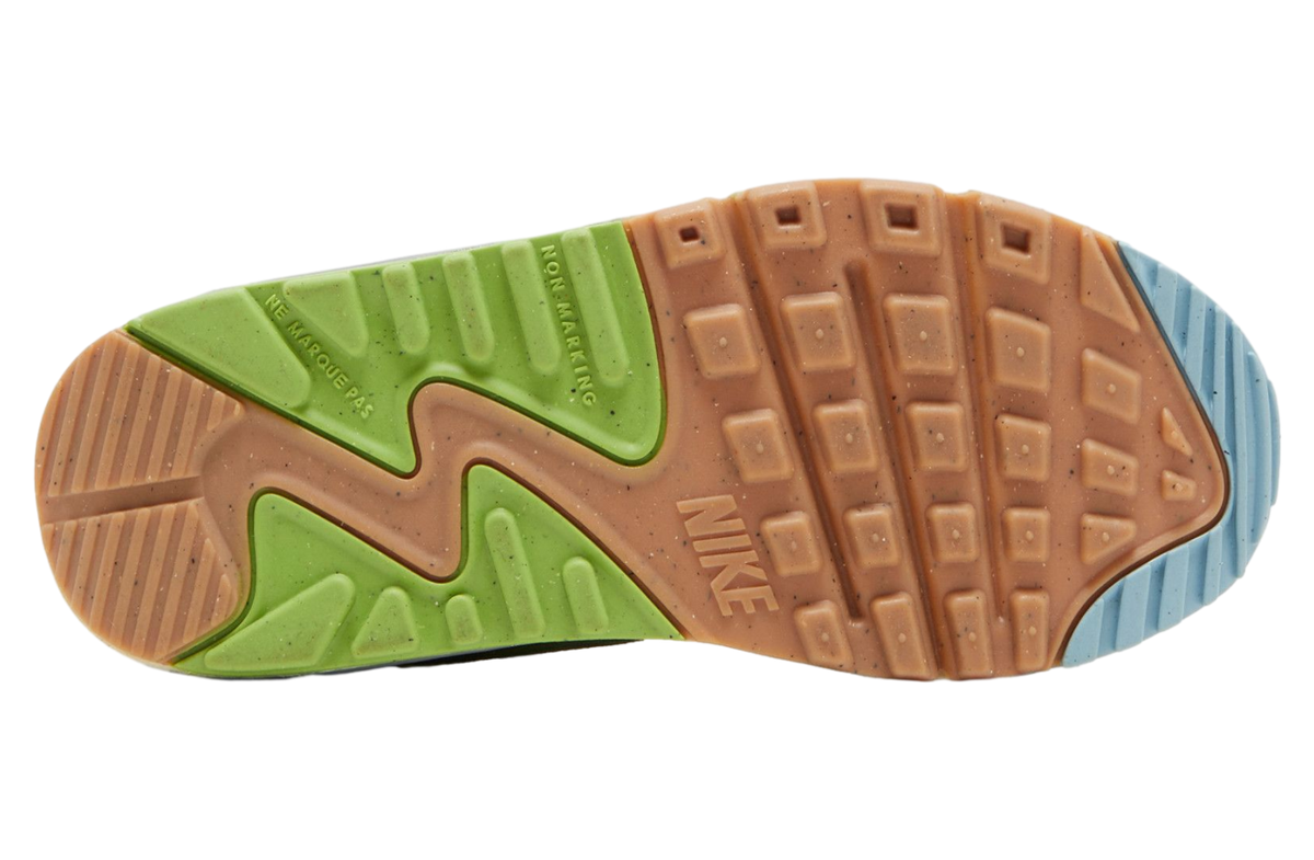 Nike Air Max 90 SE GS Sun Club-Worn Blue Treeline - Image 3