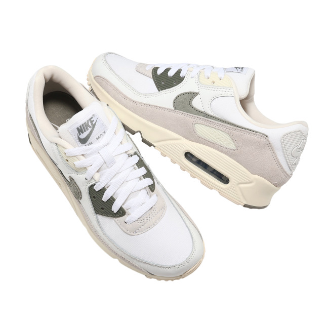 Nike Air Max 90 SE White / Dark Stucco - Image 6