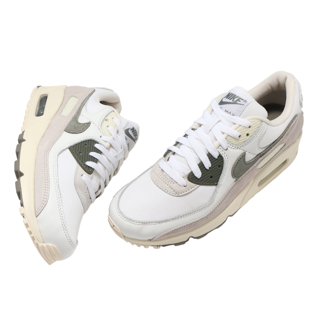Nike Air Max 90 SE White / Dark Stucco - Image 7