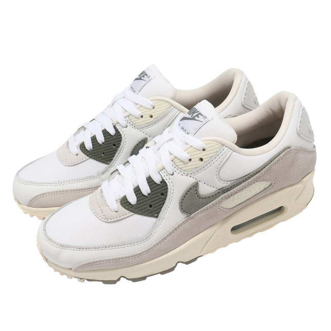 Nike Air Max 90 SE White / Dark Stucco - Image 8