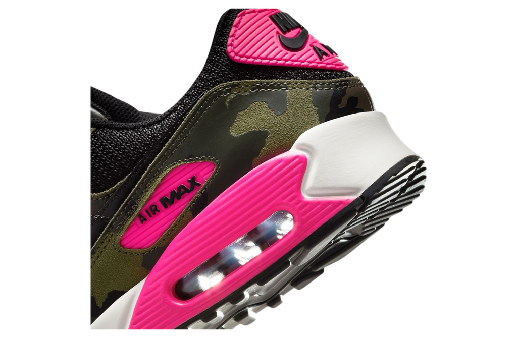 Nike Air Max 90 Sequoia / Hyper Pink-Phantom-Black - Image 6