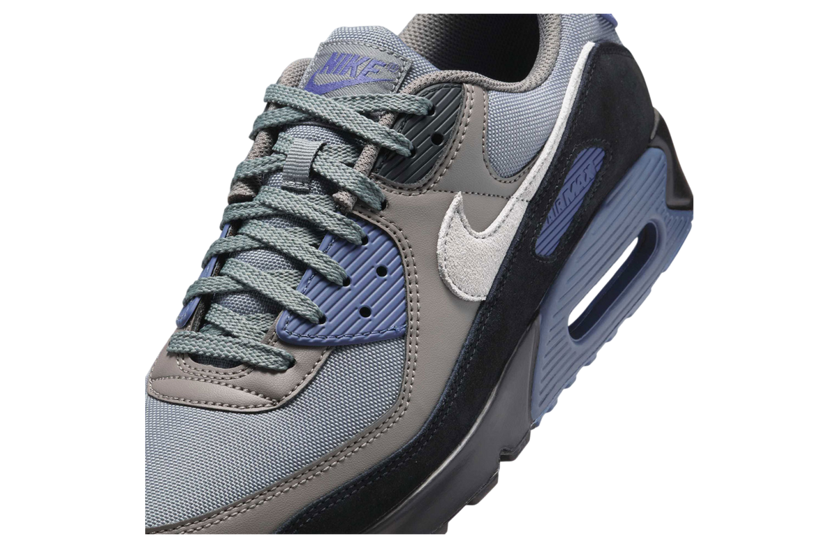 Nike Air Max 90 Smoke Grey / Diffused Blue - Image 7