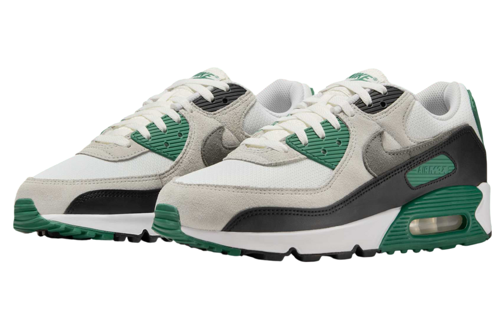 Nike Air Max 90 Summit White / Evergreen Aura - Image 2