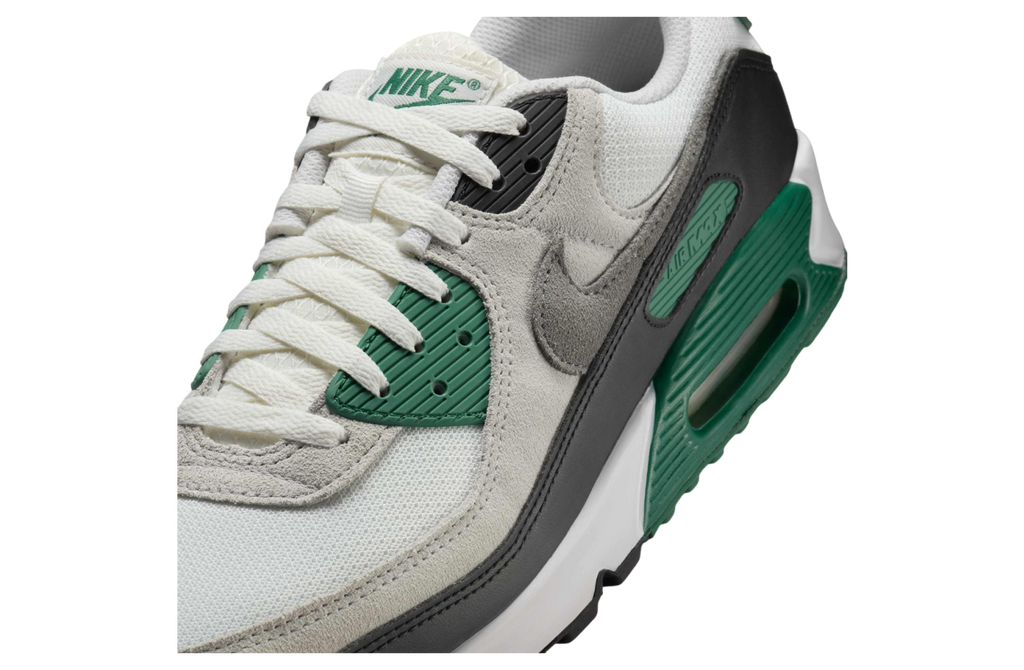 Nike Air Max 90 Summit White / Evergreen Aura - Image 7