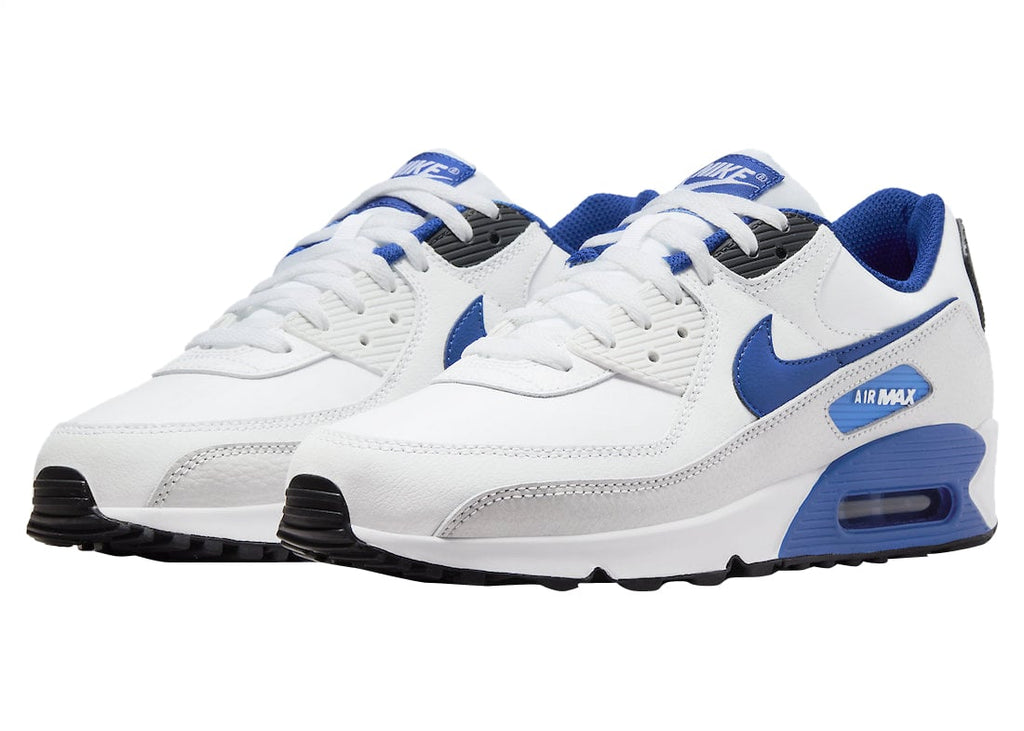 Nike Air Max 90 White Black Royal - Image 2