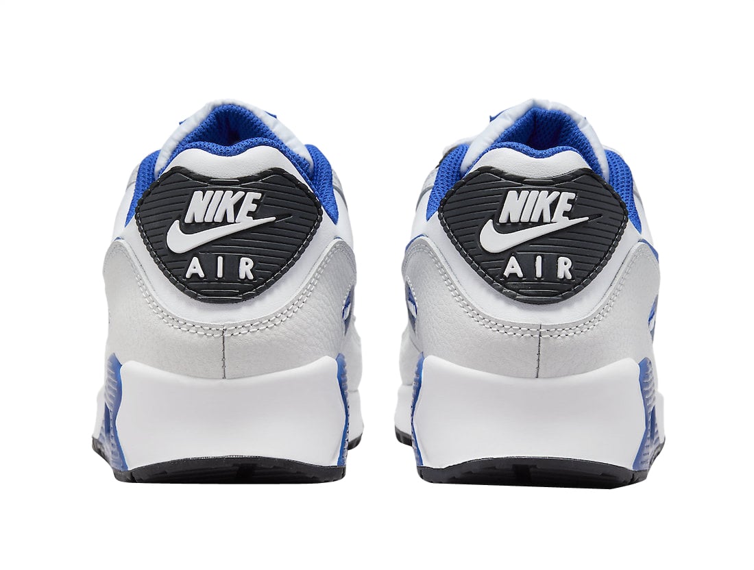 Nike Air Max 90 White Black Royal - Image 5