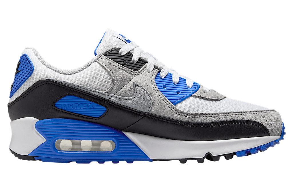 Nike Air Max 90 White / Hyper Royal - Image 3