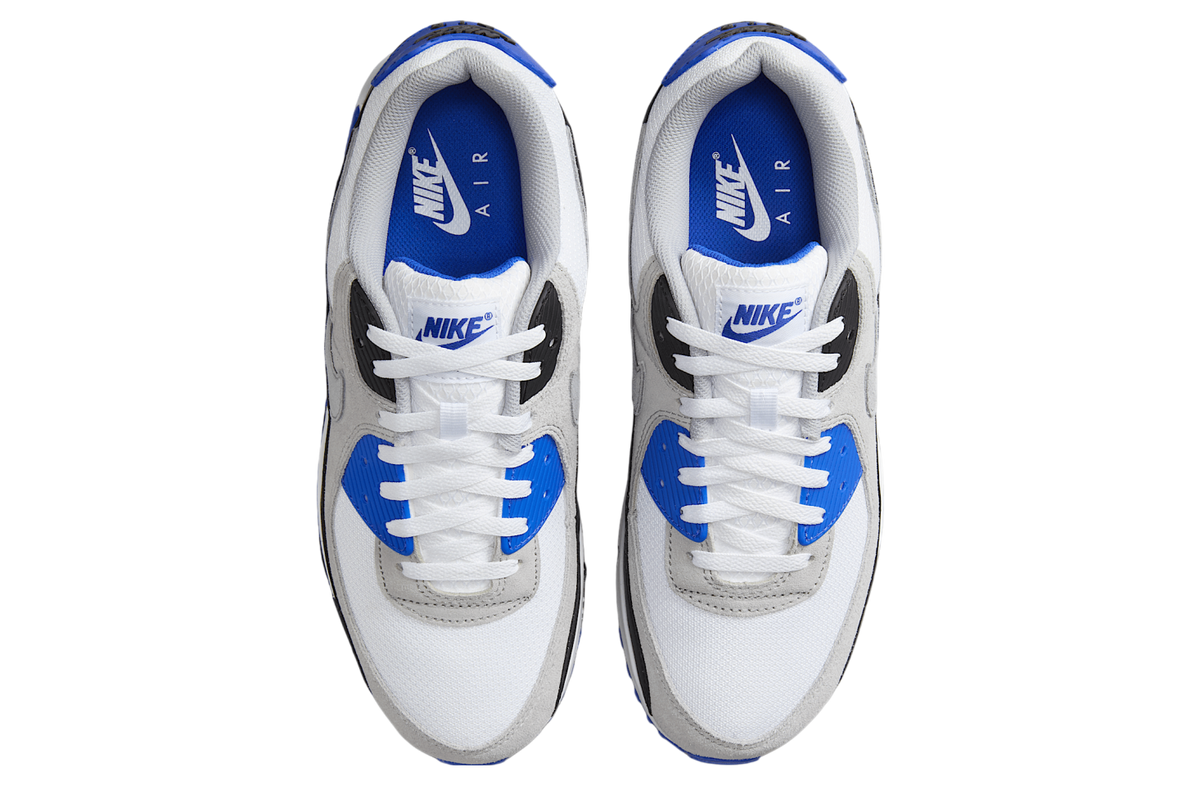 Nike Air Max 90 White / Hyper Royal - Image 4