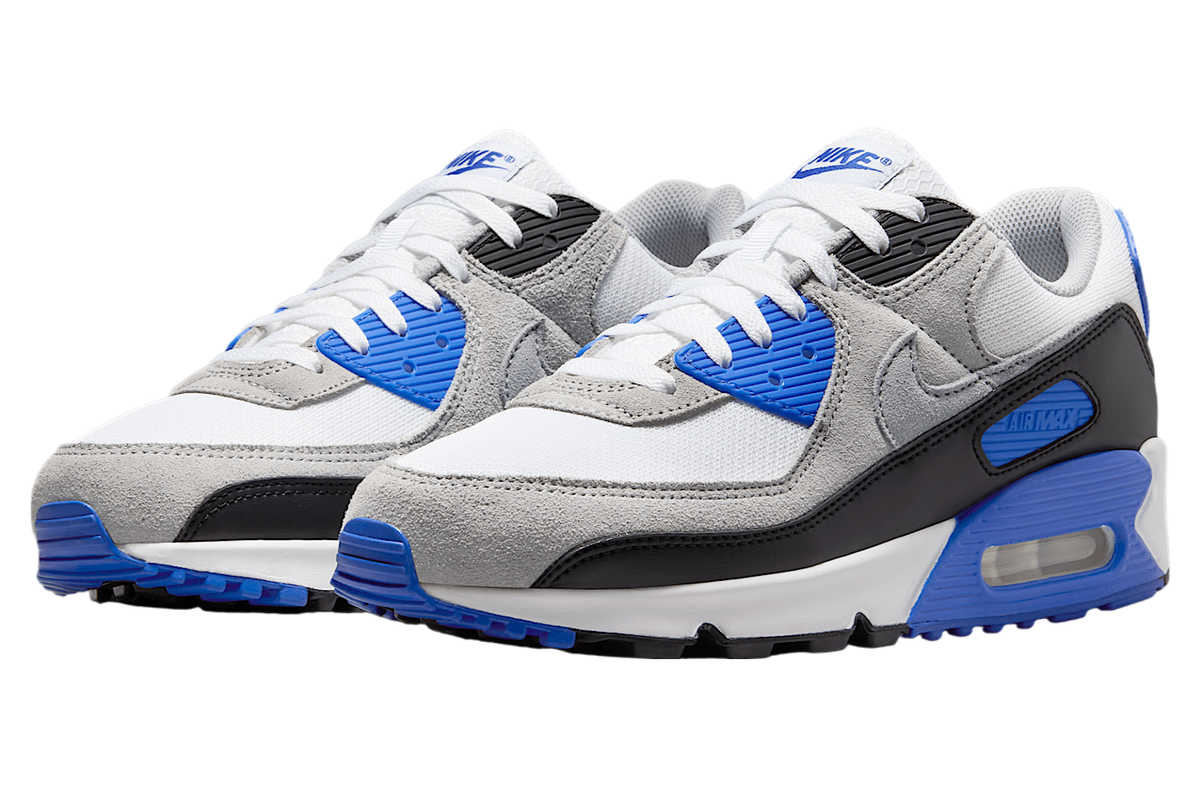 Nike Air Max 90 White / Hyper Royal - Image 5