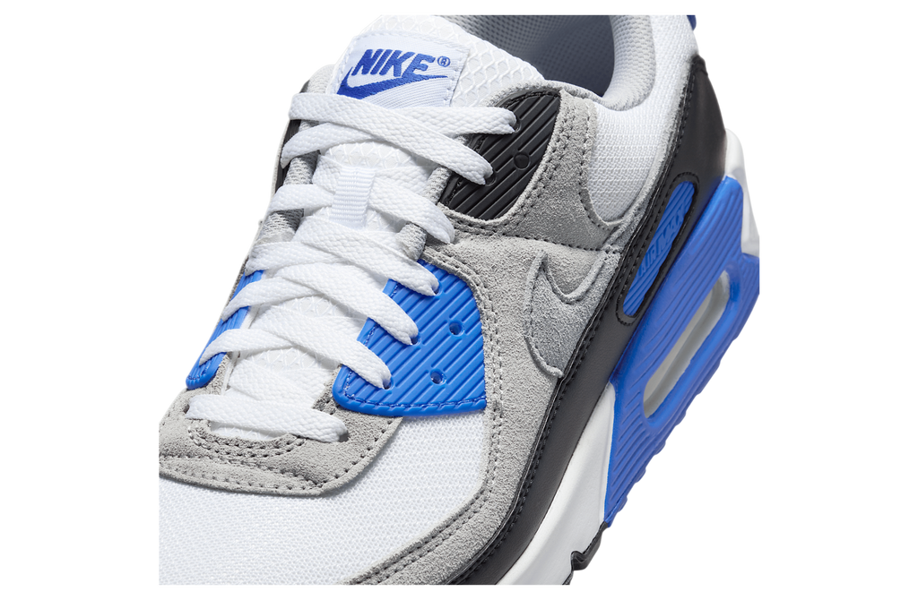 Nike Air Max 90 White / Hyper Royal - Image 7