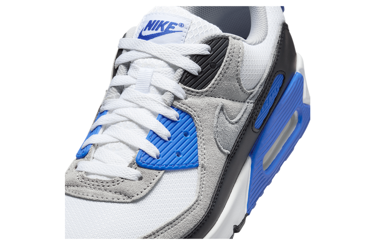 Nike Air Max 90 White / Hyper Royal - Image 7