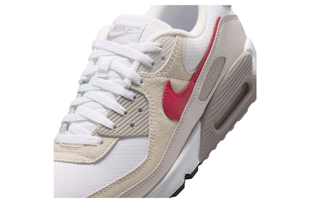 Nike Air Max 90 White / University Red - Image 5