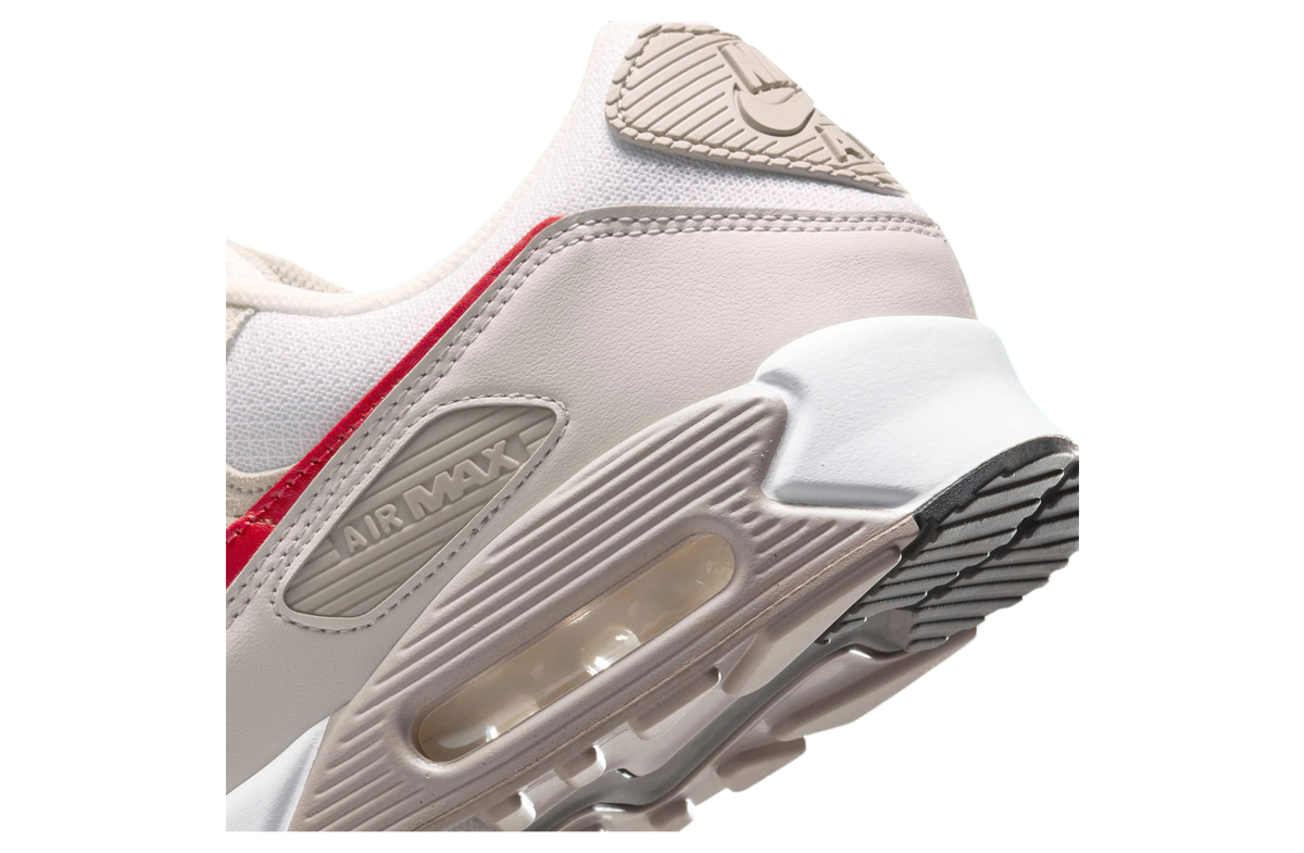 Nike Air Max 90 White / University Red - Image 6