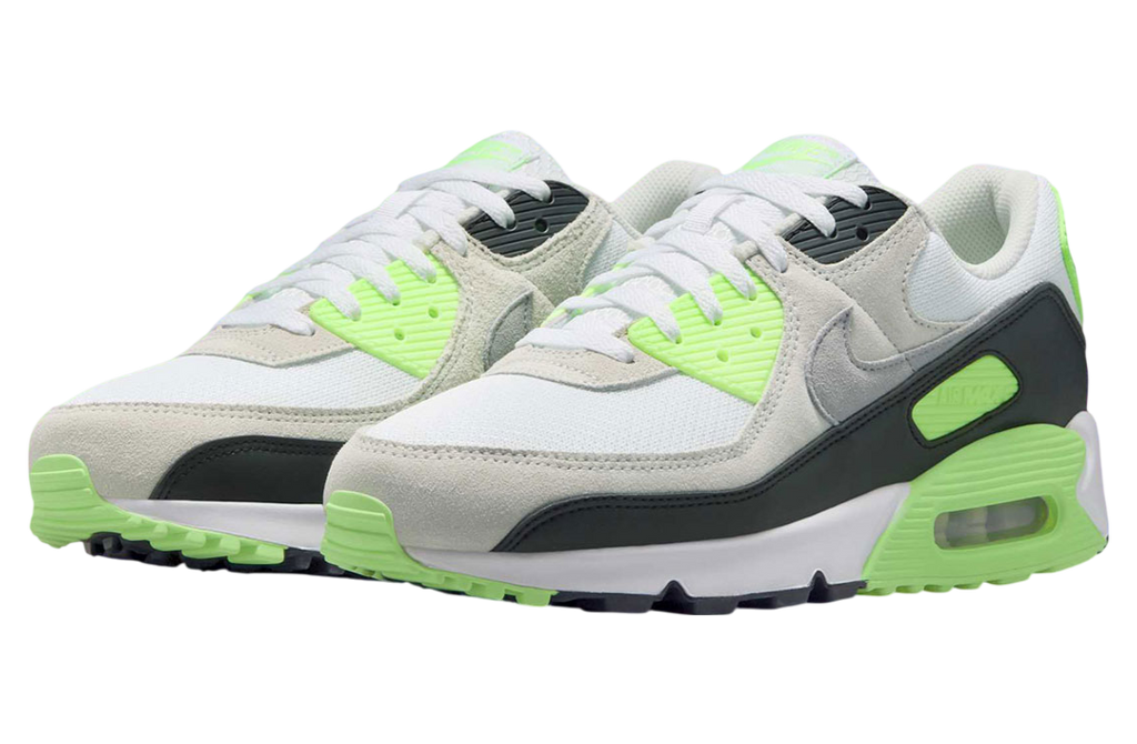 Nike Air Max 90 White / Vapor Green - Image 2