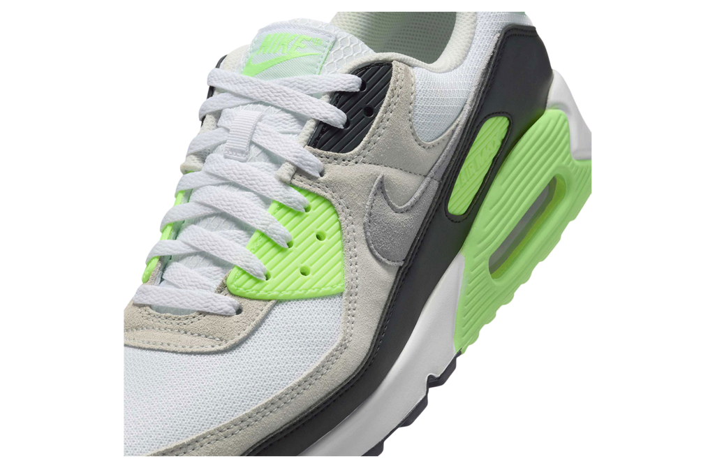 Nike Air Max 90 White / Vapor Green - Image 7