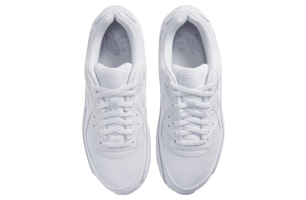 Nike Air Max 90 White / Wolf Grey - Image 4