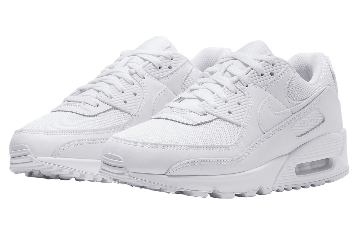 Nike Air Max 90 White / Wolf Grey - Image 5