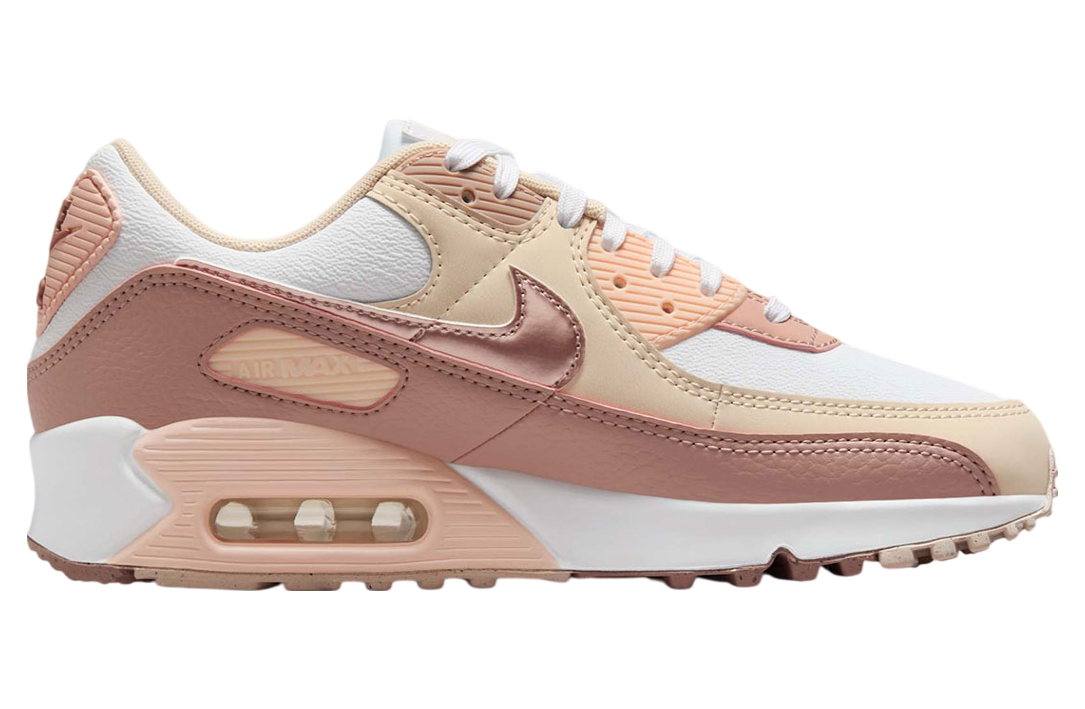 Nike Air Max 90 WMNS White / Washed Coral - Image 2