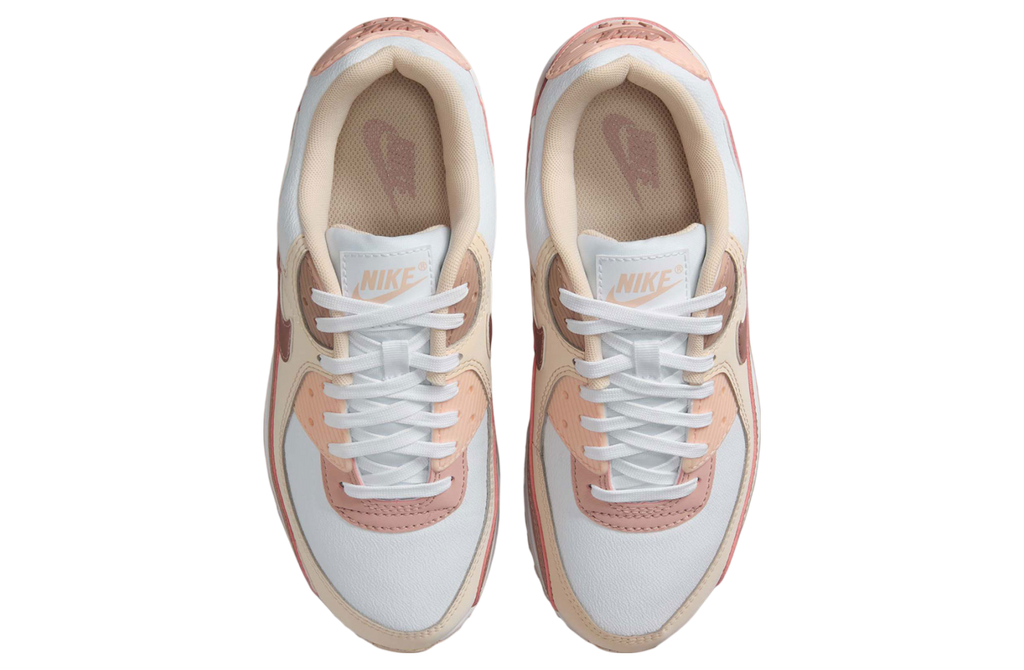 Nike Air Max 90 WMNS White / Washed Coral - Image 3
