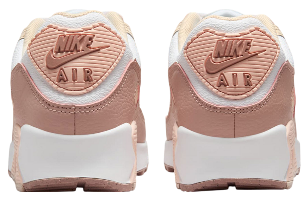 Nike Air Max 90 WMNS White / Washed Coral - Image 4