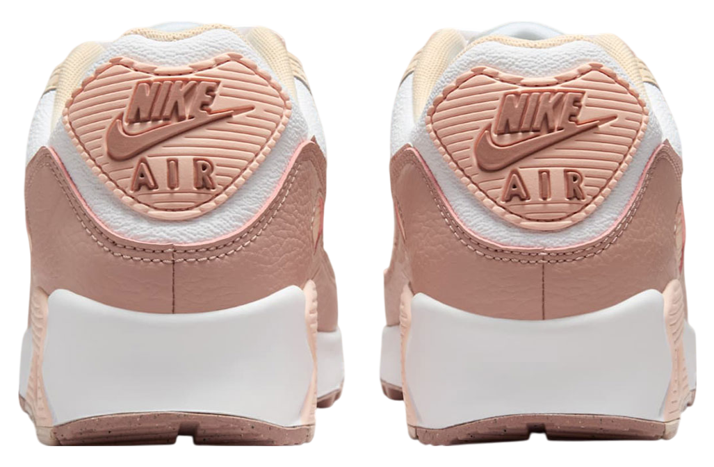 Nike Air Max 90 WMNS White / Washed Coral - Image 4
