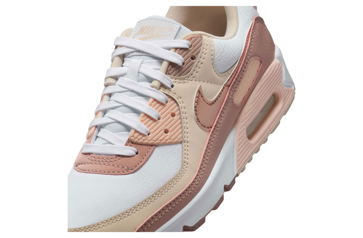 Nike Air Max 90 WMNS White / Washed Coral - Image 5
