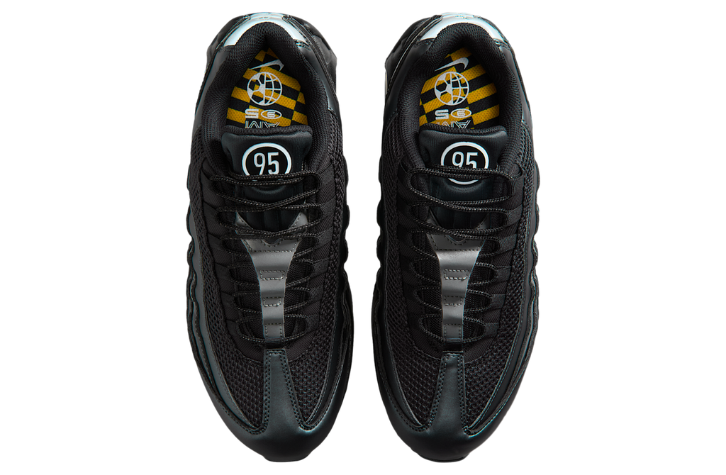 Nike Air Max 95 Big Bubble Black / University Gold - Image 4