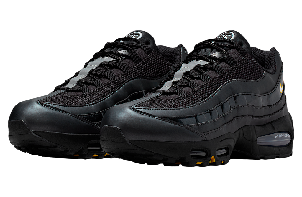 Nike Air Max 95 Big Bubble Black / University Gold - Image 5