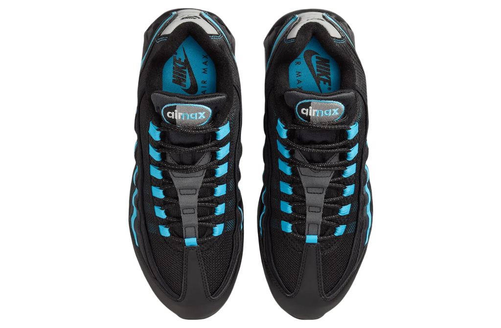 Nike Air Max 95 Black / Baltic Blue - Image 4