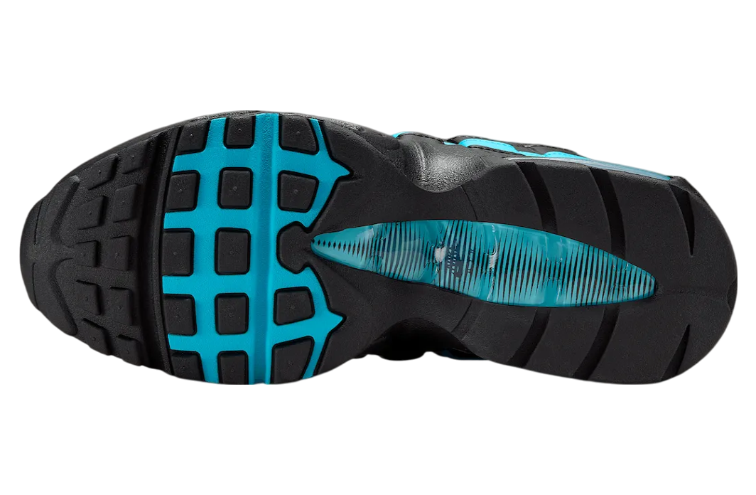 Nike Air Max 95 Black / Baltic Blue - Image 6