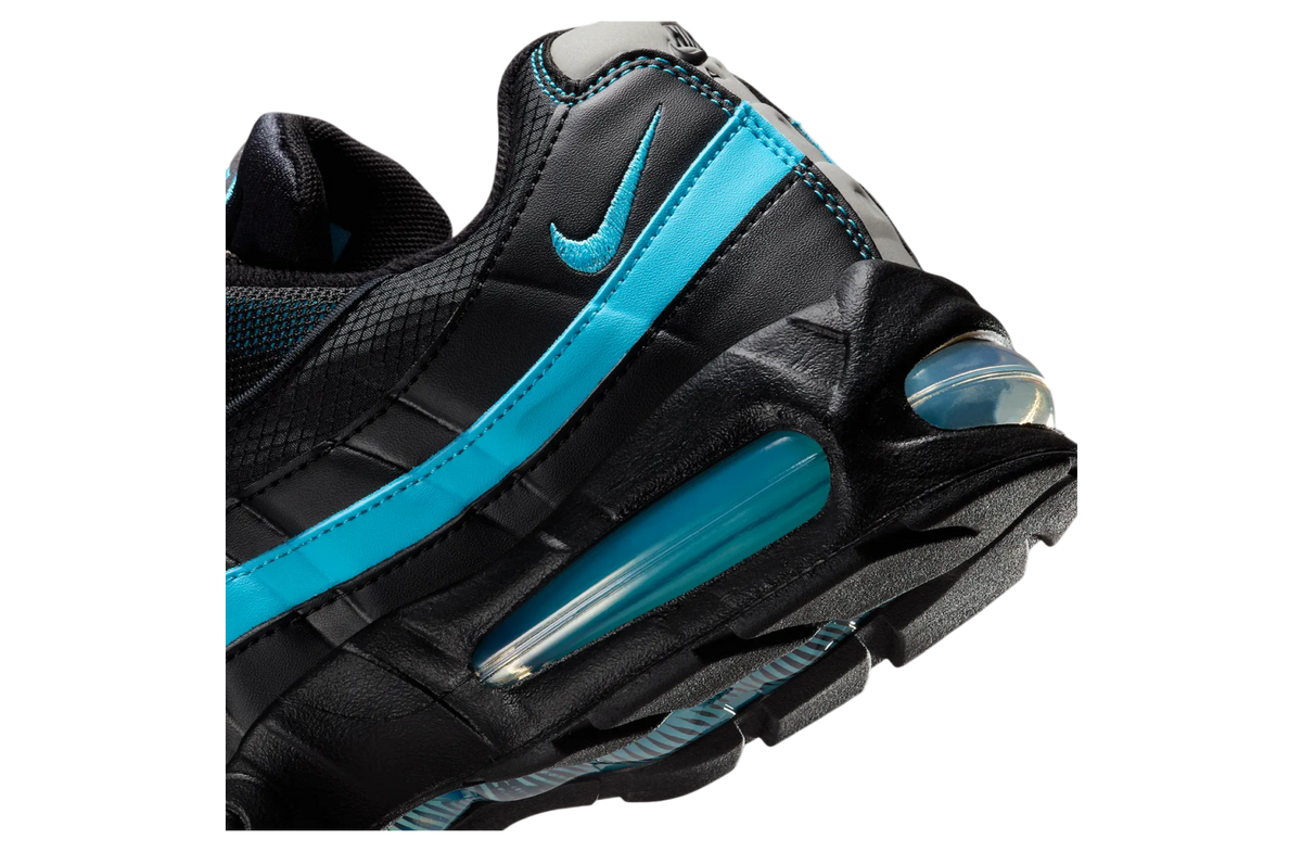 Nike Air Max 95 Black / Baltic Blue - Image 8