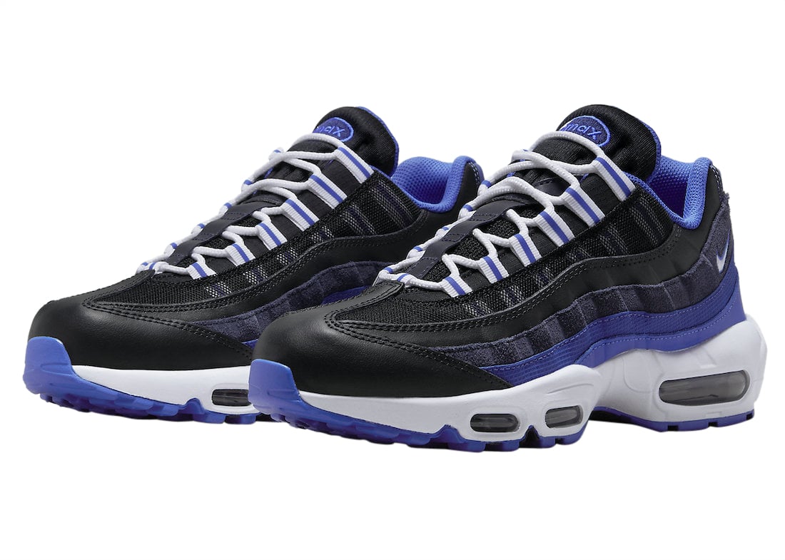 Nike Air Max 95 Black Blue - Image 2