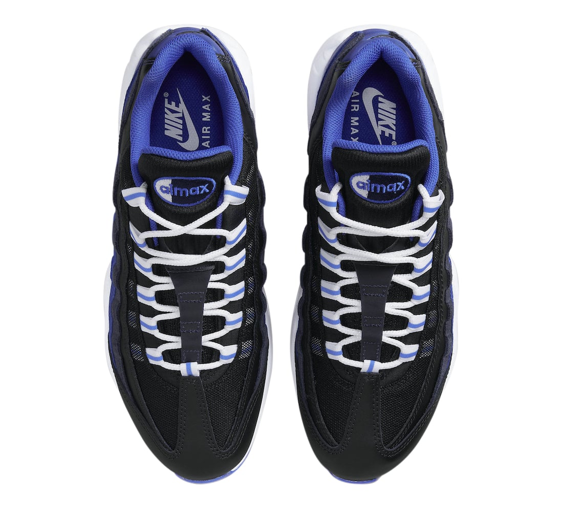 Nike Air Max 95 Black Blue - Image 4
