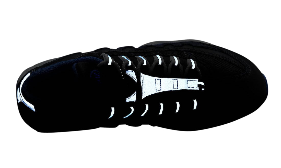 Nike Air Max 95 Black Blue - Image 8