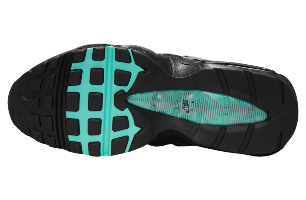 Nike Air Max 95 Black / Jade Jewel - Image 7