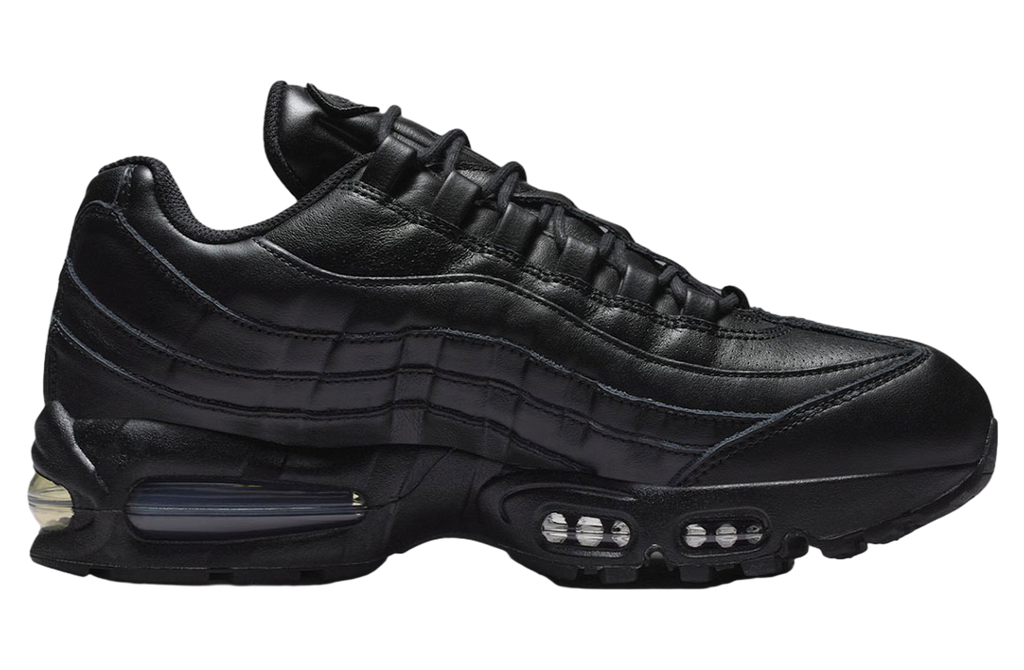 Nike Air Max 95 Black Leather - Image 3