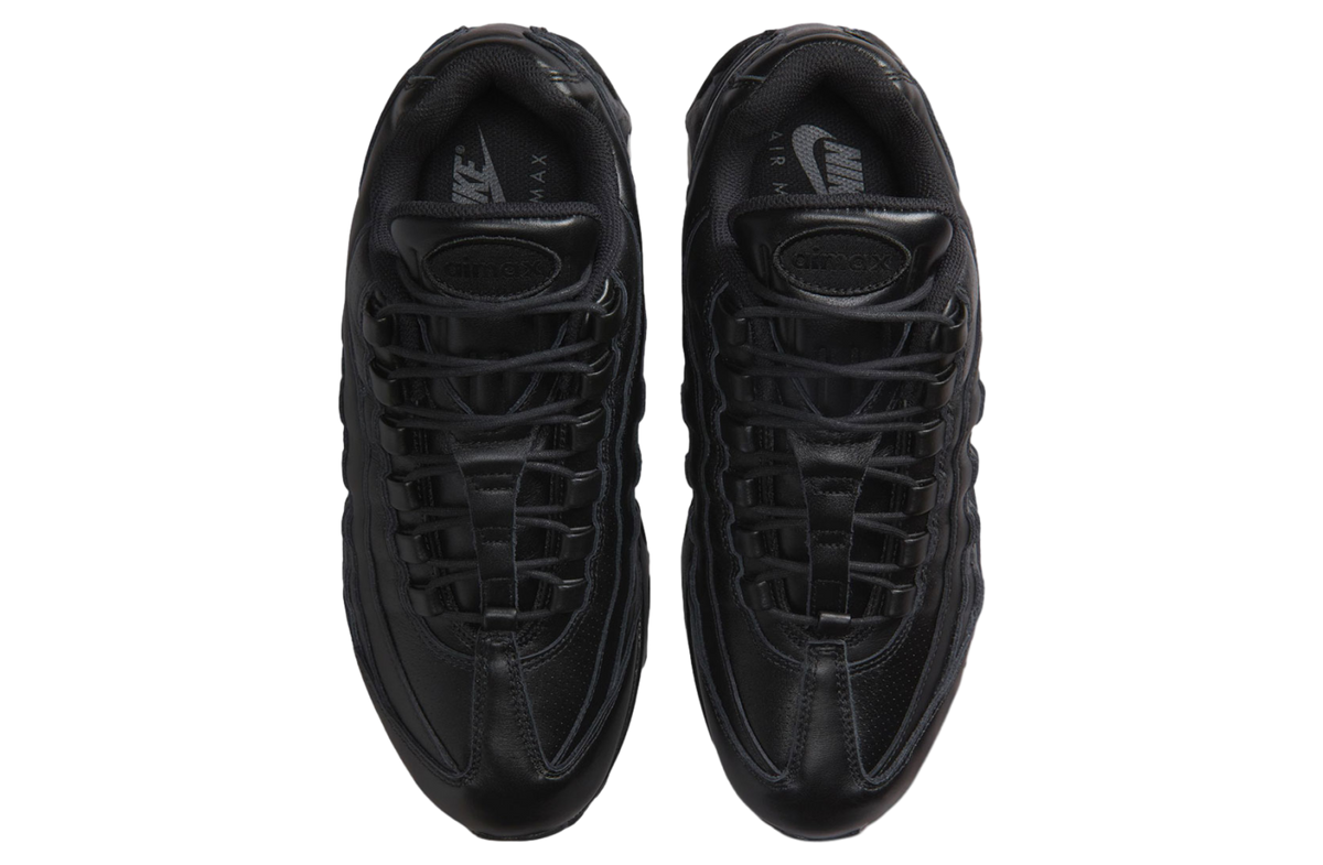 Nike Air Max 95 Black Leather - Image 4