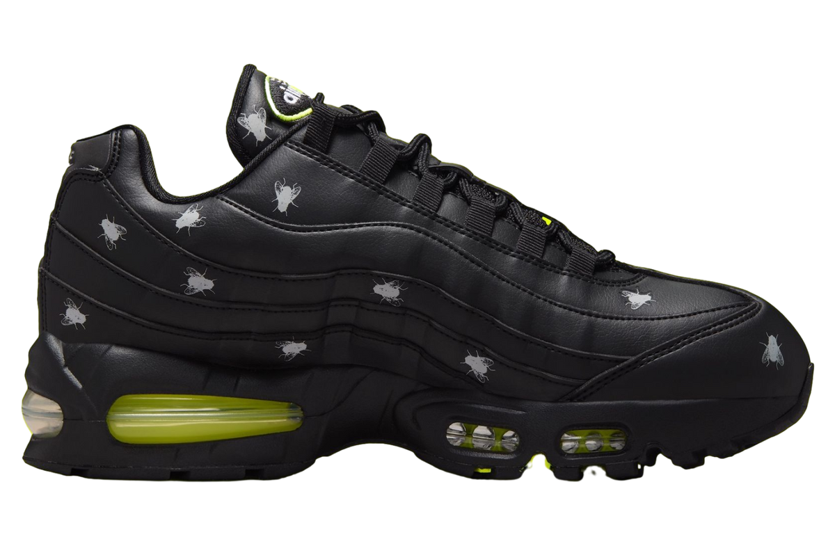 Nike Air Max 95 Black / Metallic Dark Grey - Image 4