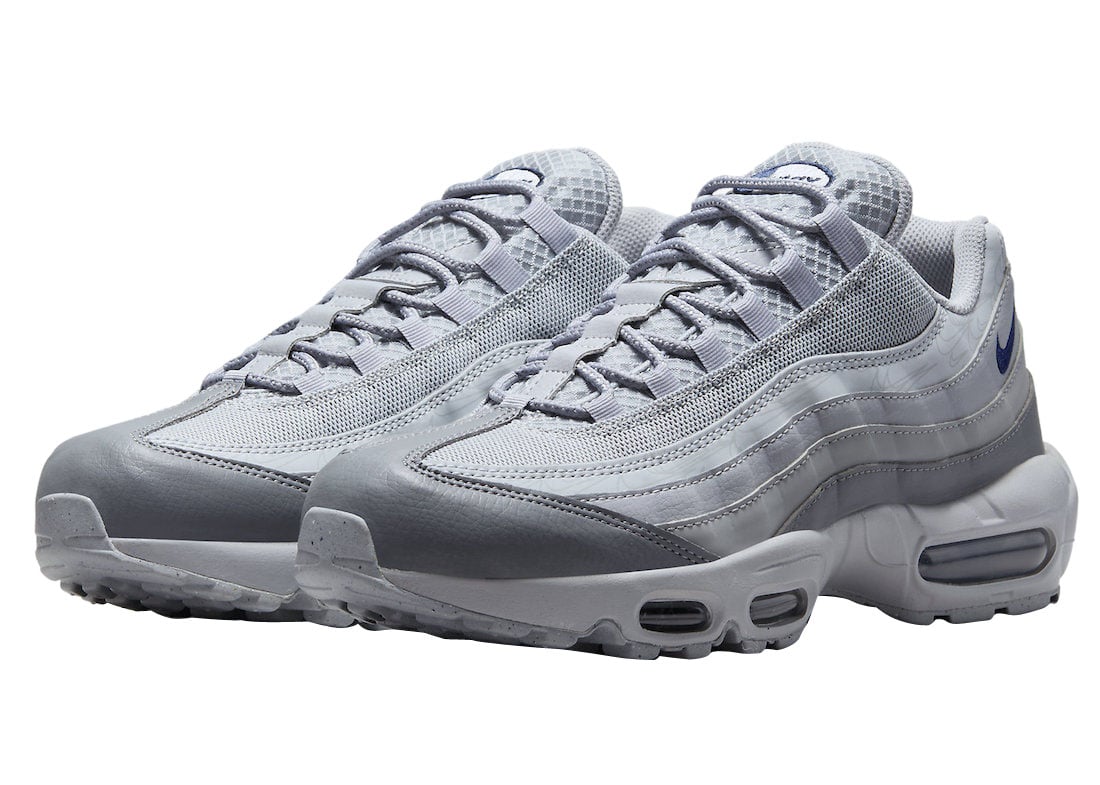 Nike Air Max 95 Greyscale Navy - Image 2