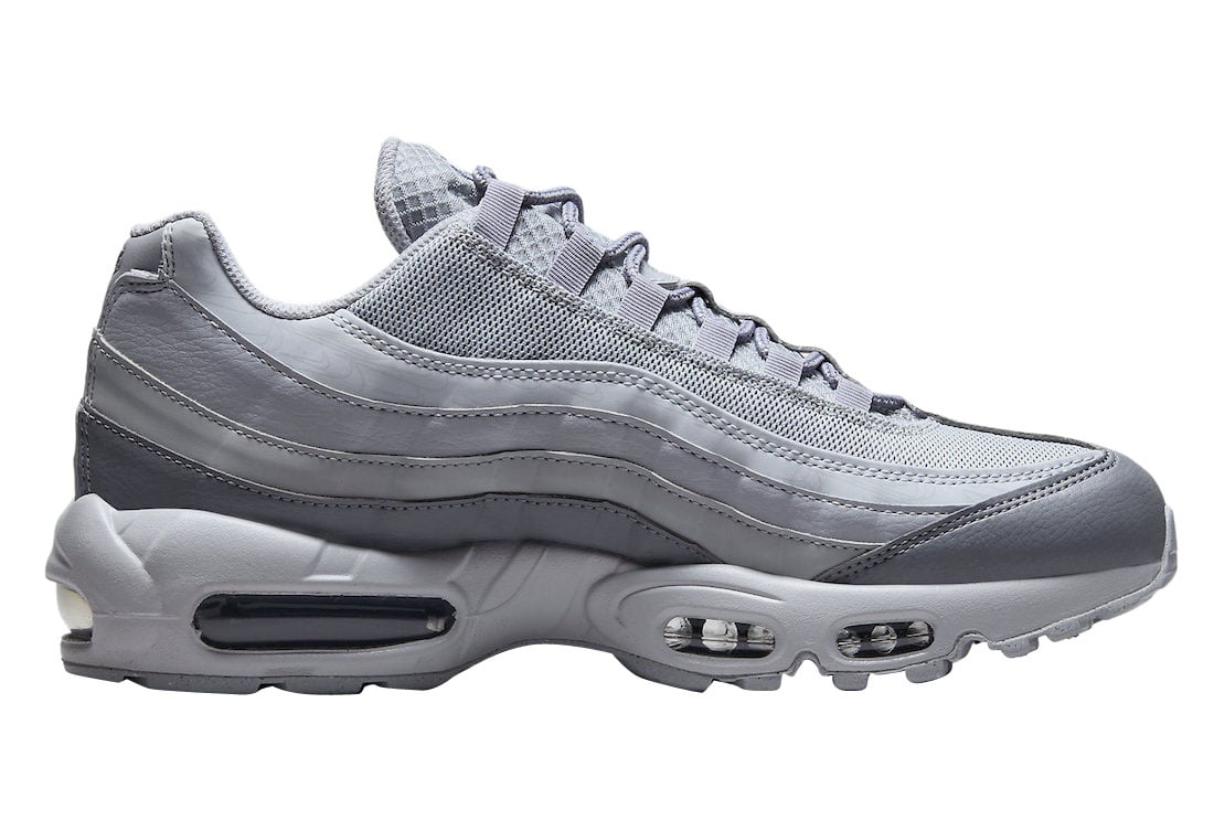 Nike Air Max 95 Greyscale Navy - Image 3