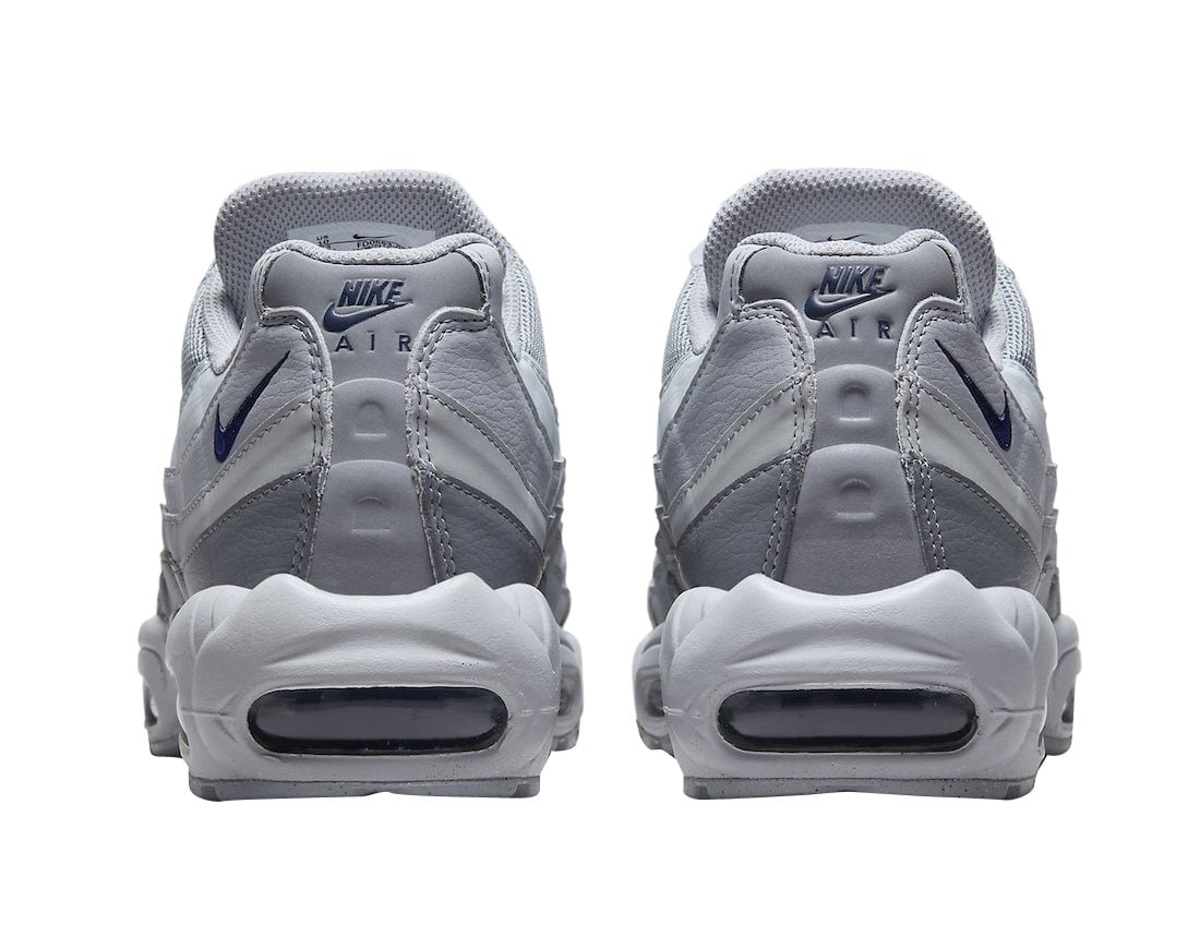 Nike Air Max 95 Greyscale Navy - Image 5