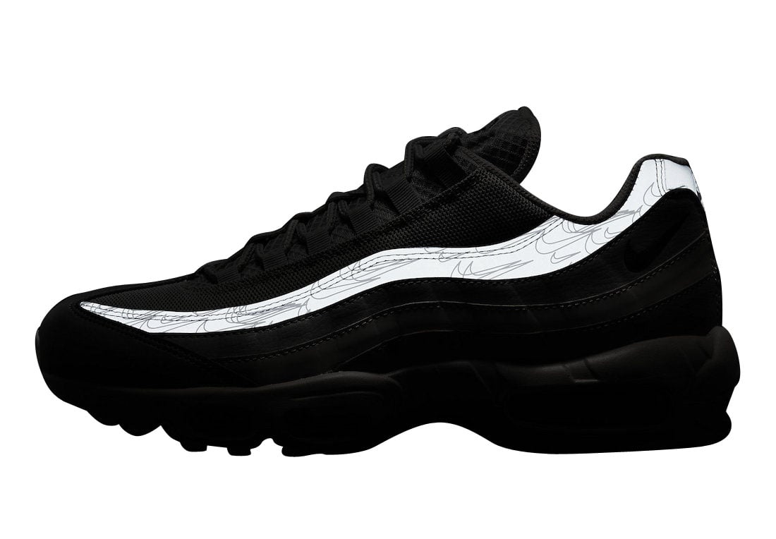 Nike Air Max 95 Greyscale Navy - Image 7