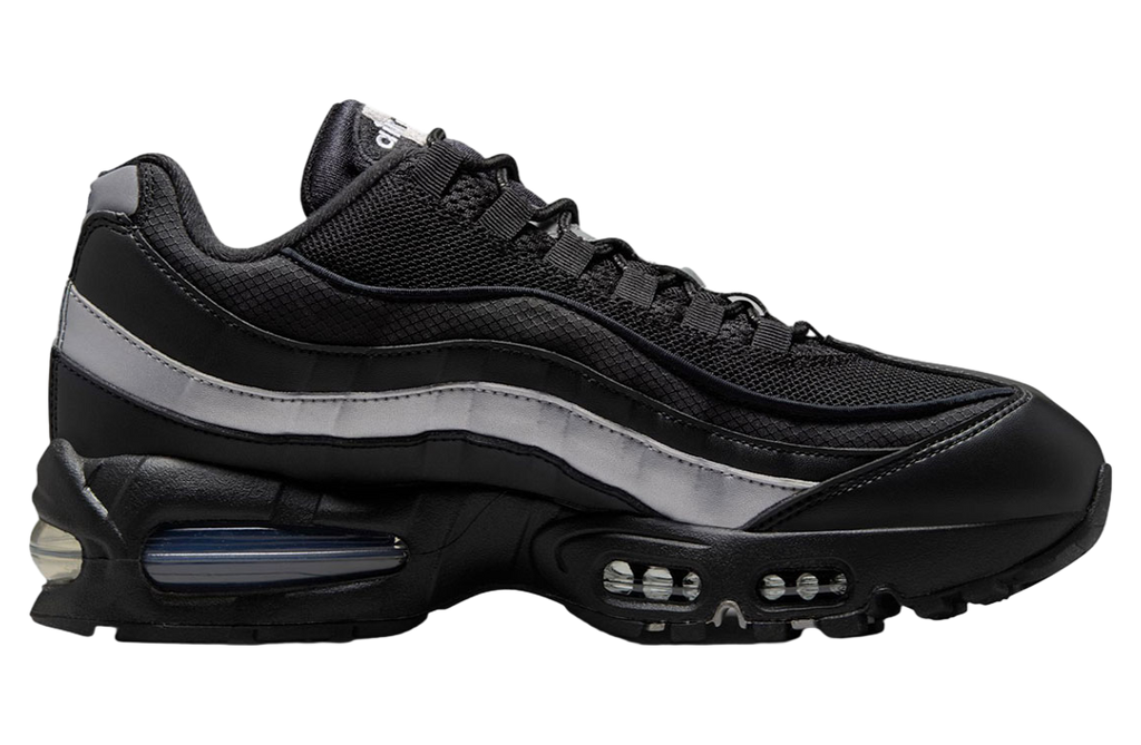 Nike Air Max 95 Metallic Silver / Black - Image 3